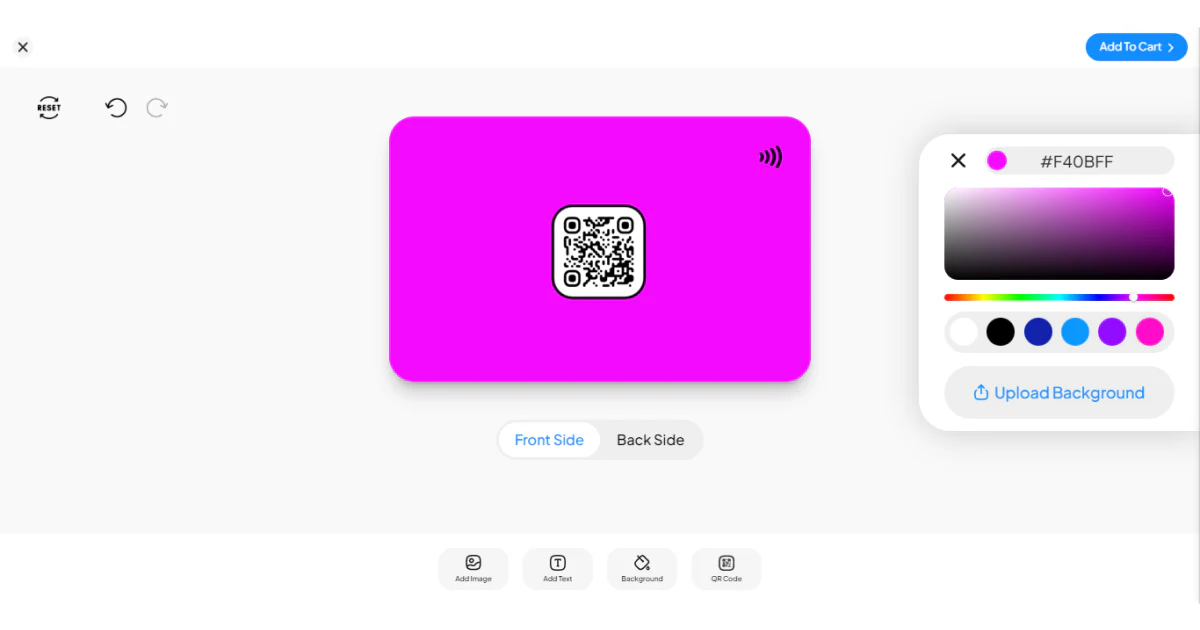 tapni-card-customization