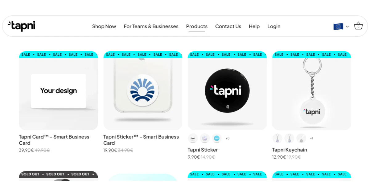 tapni-pricing