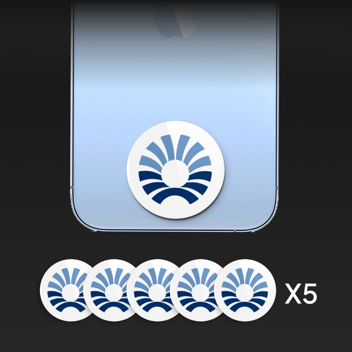 Custom NFC Sticker 5x Pack