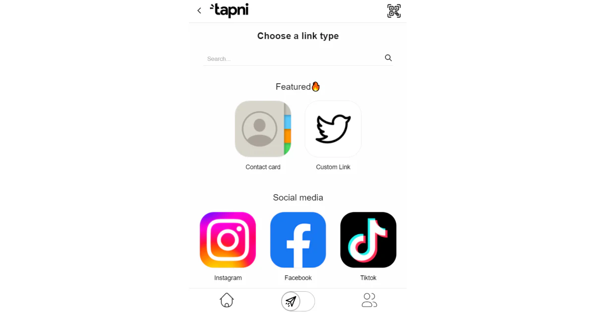 tapni-social-media-links