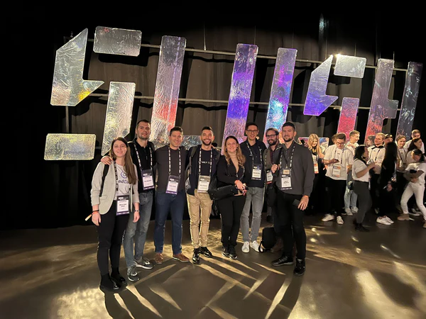 Katapult Team from Serbia at Slush 2022