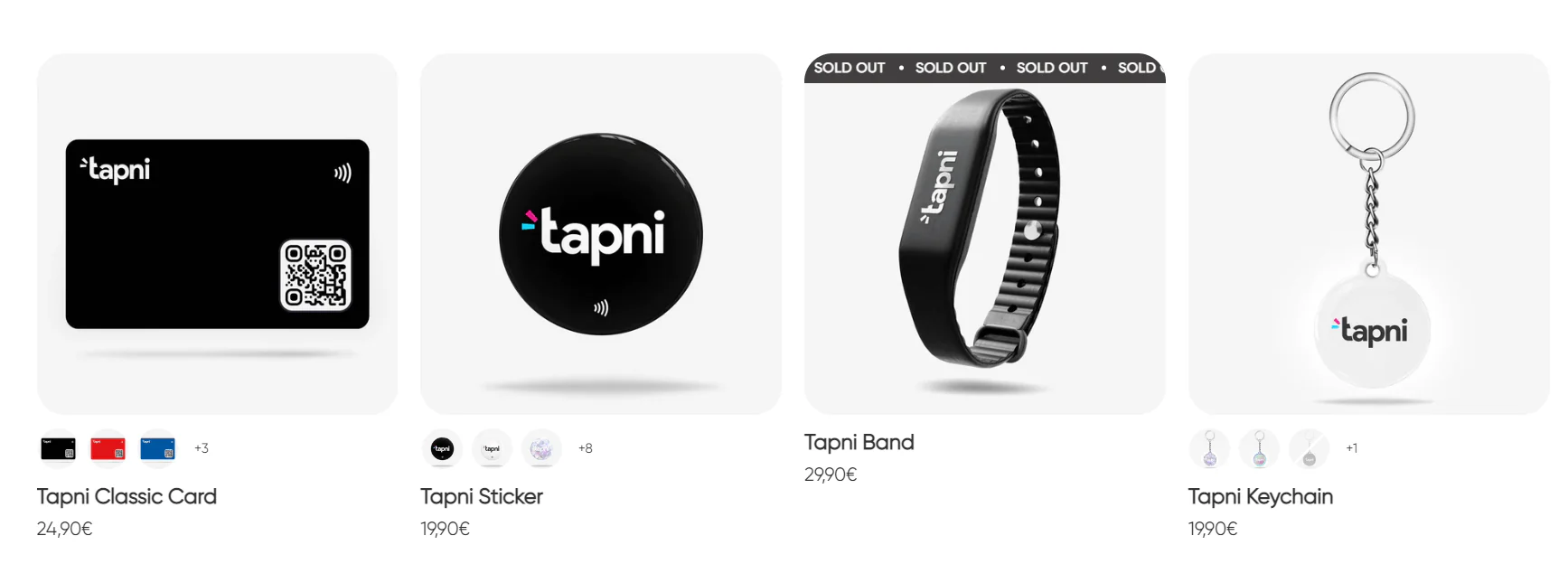 tapni-product-prices