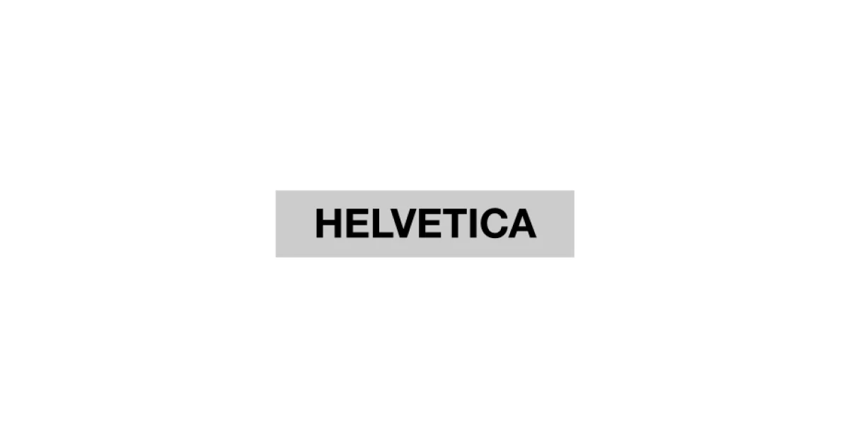 helvetica-font