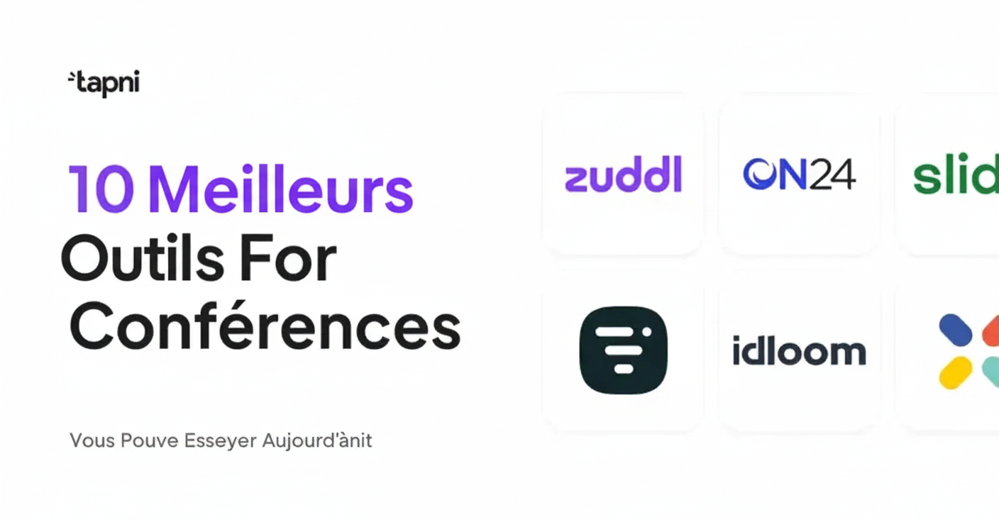 10 outils pour les conférences à découvrir en 2026