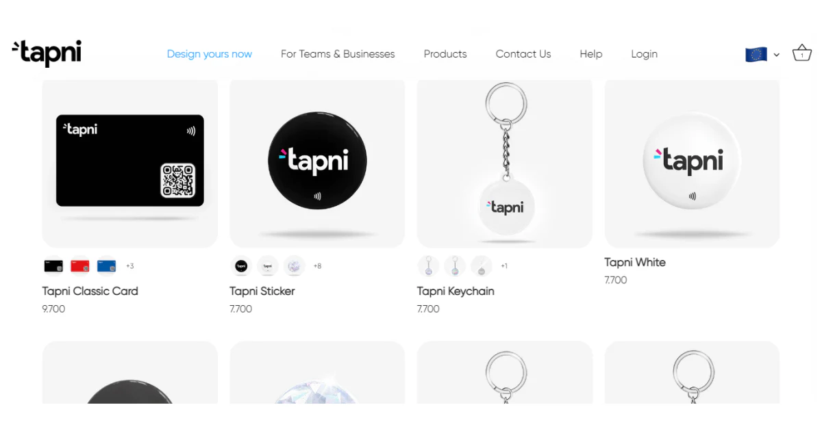 tapni-products