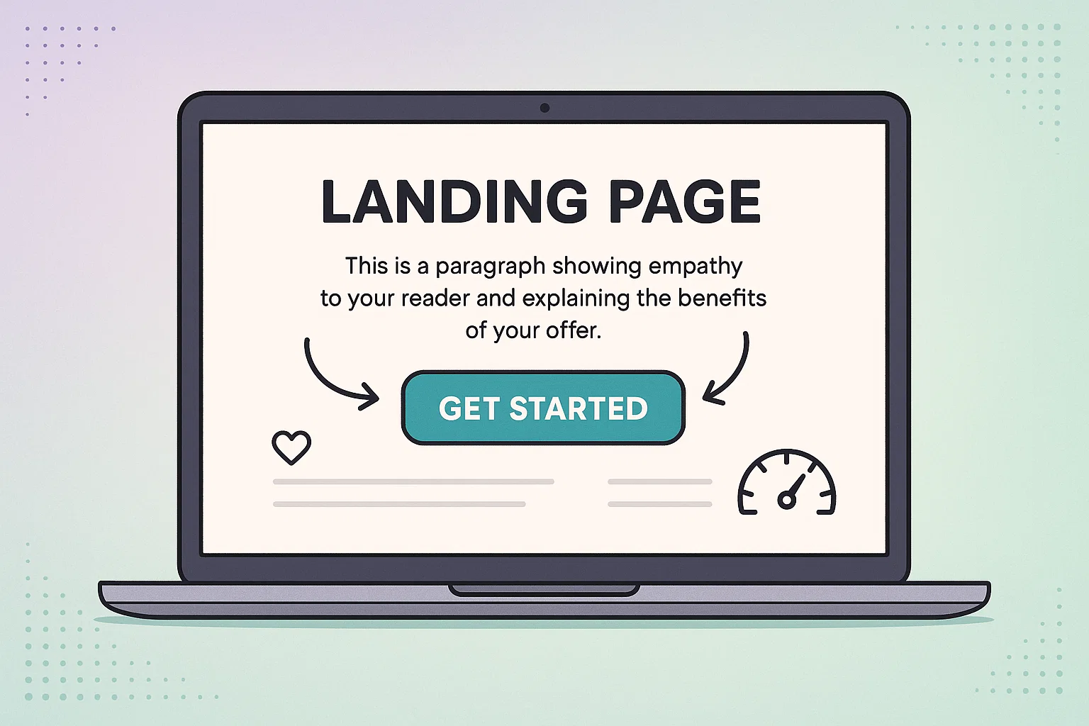 landing page