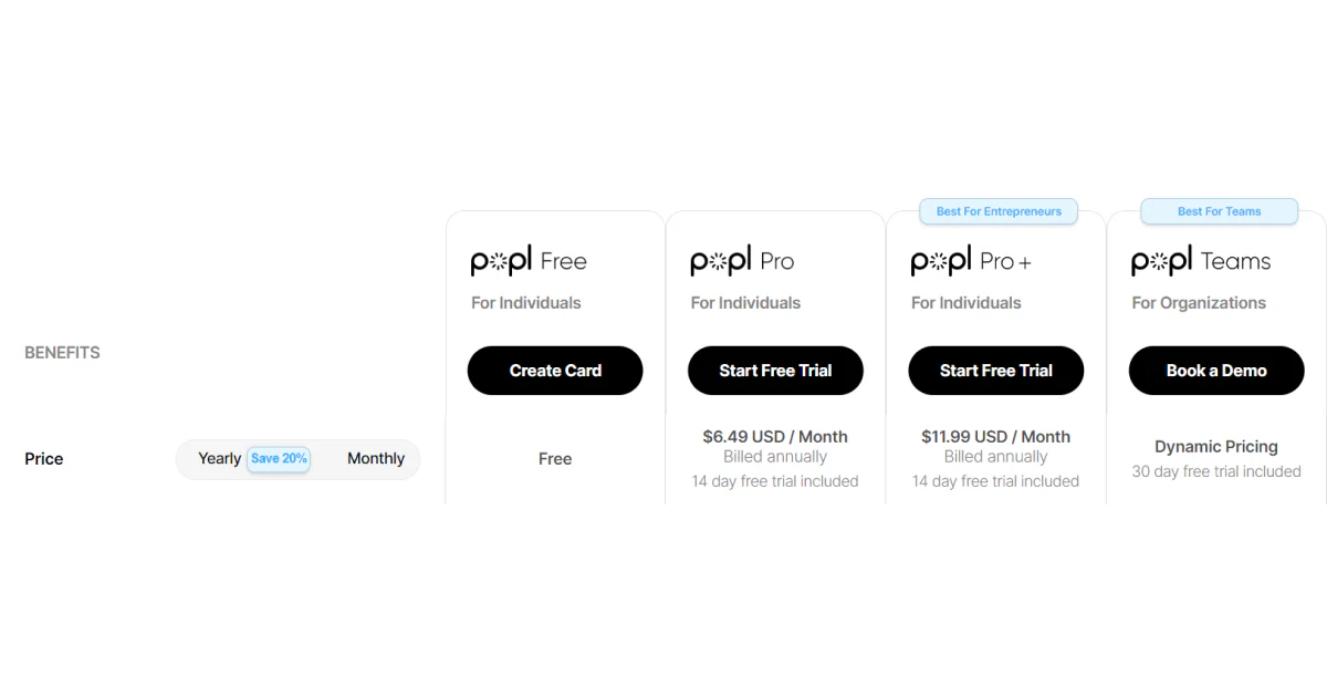 popl-pricing-plans