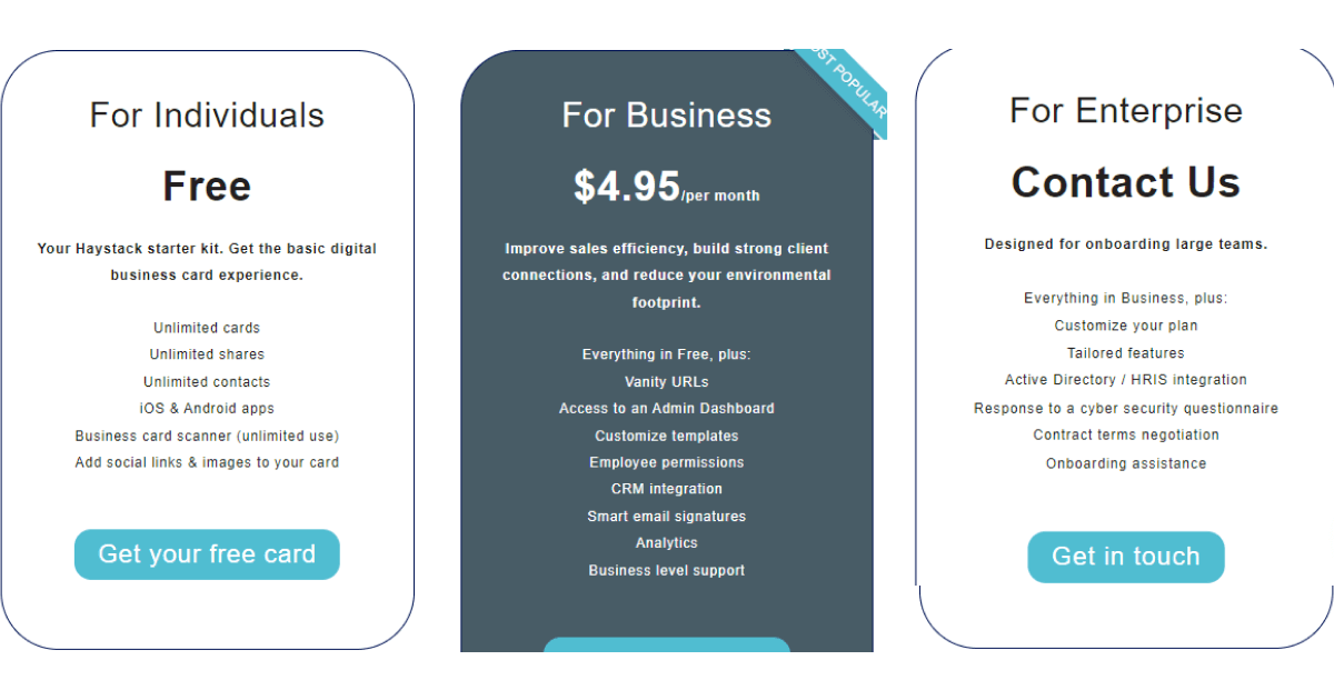 haystack-pricing